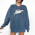 2019 Graduation Shark T Shirt High School College Grad Comfort Colors Sweatshirt Denim