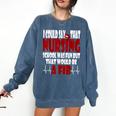 2020 Graduation Nurses RN LPN NP Comfort Colors Sweatshirt Denim