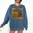 African American Girl Graduation Shirt Senior 2019 Comfort Colors Sweatshirt Denim