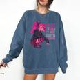 Anime Girl I'm Not Weird Just Limited Edition Introvert Goth Comfort Colors Sweatshirt Denim