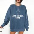 Artist Shirt Art School Grad Graduation Shirt Comfort Colors Sweatshirt Denim
