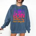 BSN Graduation Bachelors Science In Nursing 2023 Nurse Comfort Colors Sweatshirt Denim