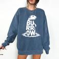 Burrow Prairie Dog Word Art Introvert Nature Retreat Men Women Kids Comfort Colors Sweatshirt Denim Burrow Prairie Dog Word Art Introvert Nature Retreat Men Women Kids Comfort Colors Sweatshirt Denim