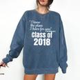 Christian Graduation Jeremiah 29 Comfort Colors Sweatshirt Denim
