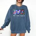 Class Of 1976 Shirt Tie Dye Senior Graduation 50th Reunion Comfort Colors Sweatshirt Denim