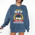 Class Of 2018 Graduation Tshirt For BFF Of Graduate Comfort Colors Sweatshirt Denim