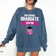 Class Of 2018 Preschool Graduation Girls Pre K Comfort Colors Sweatshirt Denim