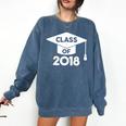 Class Of 2018 Senior T-Shirt Graduation Shirt Comfort Colors Sweatshirt Denim