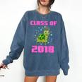 Class Of 2018 Turtle Shirt Graduation Kids Comfort Colors Sweatshirt Denim