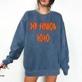 Class Of 2020 Senior 80s And 90s Rock Style Graduation Comfort Colors Sweatshirt Denim