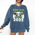 Class Of 2022 Graduate Senior 2022 Graduation Comfort Colors Sweatshirt Denim