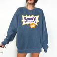 Class Of 2022 Senior Year 90's TV Style Graduation For Grad Comfort Colors Sweatshirt Denim