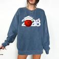 Class Of 2023 Graduation For Him Her Bowling Comfort Colors Sweatshirt Denim