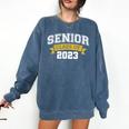 Class Of 2023 Senior 2023 Graduation Senior Boys Girls Comfort Colors Sweatshirt Denim