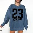 Class Of 2023 Seniors 23 Senior Graduation Idea Comfort Colors Sweatshirt Denim