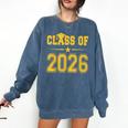Class Of 2026 Shirt Graduation Comfort Colors Sweatshirt Denim