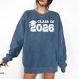 Class Of 2026 Shirt Senior Graduation 2026 Premium Tri-Blend Comfort Colors Sweatshirt Denim