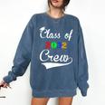 Class Of 2032 Kindergarten Back To School Graduation Comfort Colors Sweatshirt Denim