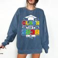 Class Of 2038 First Day Of School & Graduation 2038 Comfort Colors Sweatshirt Denim
