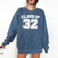 Class Of 32 2032 School Tee Shirt Graduation Class Party Comfort Colors Sweatshirt Denim