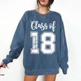 Class Of Two Thousand 18 Shirt Graduation T-Shirt Comfort Colors Sweatshirt Denim