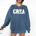 CRNA Nurse Graduation Nurse Anesthetist Shirt Comfort Colors Sweatshirt Denim