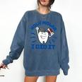Dental Hygienist Graduation Dentist Dentistry Comfort Colors Sweatshirt Denim