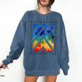 Eat Beach Sleep Repeat Summer Vacation Graduation Tees Men Women Kids Comfort Colors Sweatshirt Denim