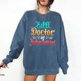 EdD Doctor Of Education Inspiring Doctorate Graduation Comfort Colors Sweatshirt Denim