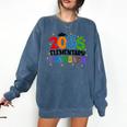 Elementary Graduate 2026 Graduation Class Of 2026 Kids Comfort Colors Sweatshirt Denim
