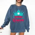 EMT Trauma Queen Paramedic Student T-Shirt Graduation Comfort Colors Sweatshirt Denim