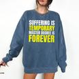 FUnny MBA Student Mastered It Masters Degree Graduation Comfort Colors Sweatshirt Denim