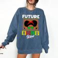 Future HBCU Grad HBCU Tomorrow Girl Graduation Kids Comfort Colors Sweatshirt Denim