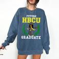 Future HBCU Graduation Shirt College Flossing Girl Tee Comfort Colors Sweatshirt Denim