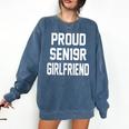 Girlfriend Graduation Party SEN19R Shirt Senior 2019 T-Shirt Comfort Colors Sweatshirt Denim