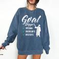 Goal Digger Diploma Master s Bachelor s Master Graduation Comfort Colors Sweatshirt Denim
