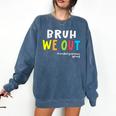 Goodbye Kindergarten Hello 1st Grade Kindergarten Graduation Comfort Colors Sweatshirt Denim