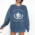 Graduation Her Him 2018 Men Women Girl Boy Kid Comfort Colors Sweatshirt Denim