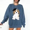 Graduation Beagle Dog 2017 Graduate Graduation Tee Comfort Colors Sweatshirt Denim