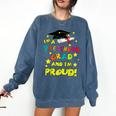 Graduation Class 2018 Cap Gown Shirt Preschool Grad Proud Comfort Colors Sweatshirt Denim