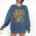 Graduation Cruise Squad 2025 Proud Sister Cruising Comfort Colors Sweatshirt Denim