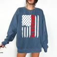 Graduation High School College Flag Graduate T Shirt 2018 Comfort Colors Sweatshirt Denim