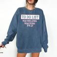 Graduation PhD Tee Bachelors Tee Masters Degree Shirts Comfort Colors Sweatshirt Denim