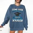 Graduation Shirt Class Of 2019 High School College Comfort Colors Sweatshirt Denim