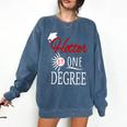 Hotter By One DEGREE Graduation Shirt For Her Him 2018 Comfort Colors Sweatshirt Denim
