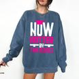 Now Hotter Two Degree Graduation Her Friends Cute 2020 Comfort Colors Sweatshirt Denim