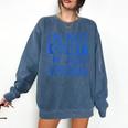 I'm Not Quite I'm Overthinking Introvert Quote Comfort Colors Sweatshirt Denim