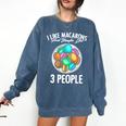 Introvert Baking Dessert Foodie For Baker Pastry Chef Comfort Colors Sweatshirt Denim