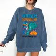 Introvert Book Lover Introvert Survival Kit Comfort Colors Sweatshirt Denim Introvert Book Lover Introvert Survival Kit Comfort Colors Sweatshirt Denim
