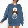 Introvert Eagle And Coffee Lovers Comfort Colors Sweatshirt Denim Introvert Eagle And Coffee Lovers Comfort Colors Sweatshirt Denim